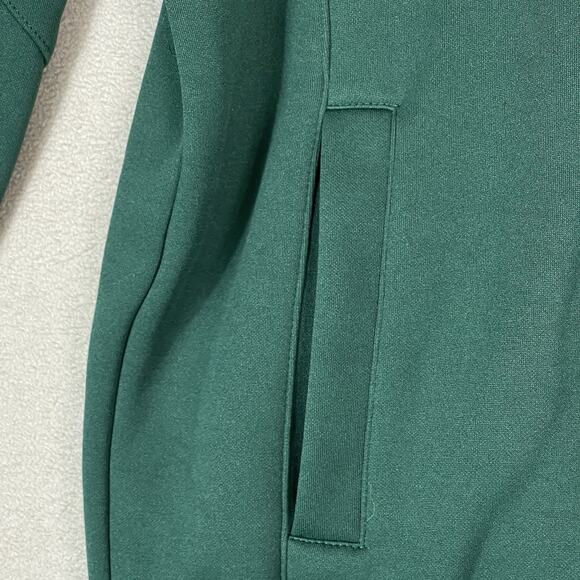 NFK Sweater Mens XXL Green 1/4 Zip Green Bay Packers Embroidered Logo Sweatshirt - Picture 9 of 13